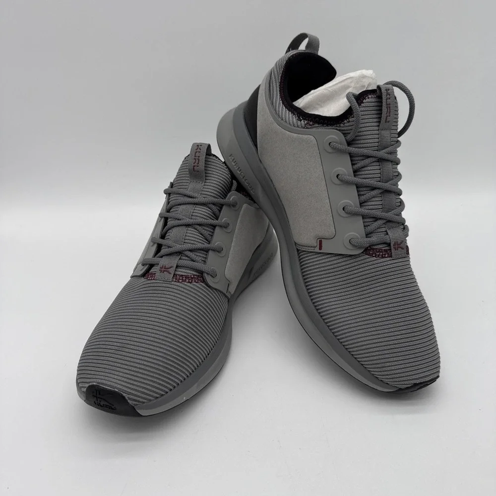 Kuru Atom‎ Men's Size 11 Storm Gray Black Athletic Walking Comfort Shoes NWB!